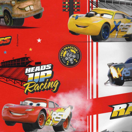 Picture of WRAPPING PAPER CARS DISNEY 50X70CM